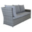Milano 6 Seater Dining Set with Cushions