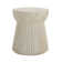 Kaiden Travertine Lightweight Concrete Side Table