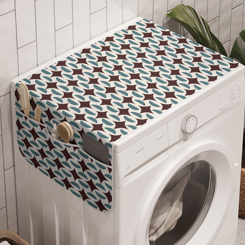 Ensemble de 2 bacs à linge East Urban Home Retro 47 po x 18,5 po