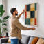 Weathered Panels Industrial - Wrapped Canvas-1246970651-1246970649