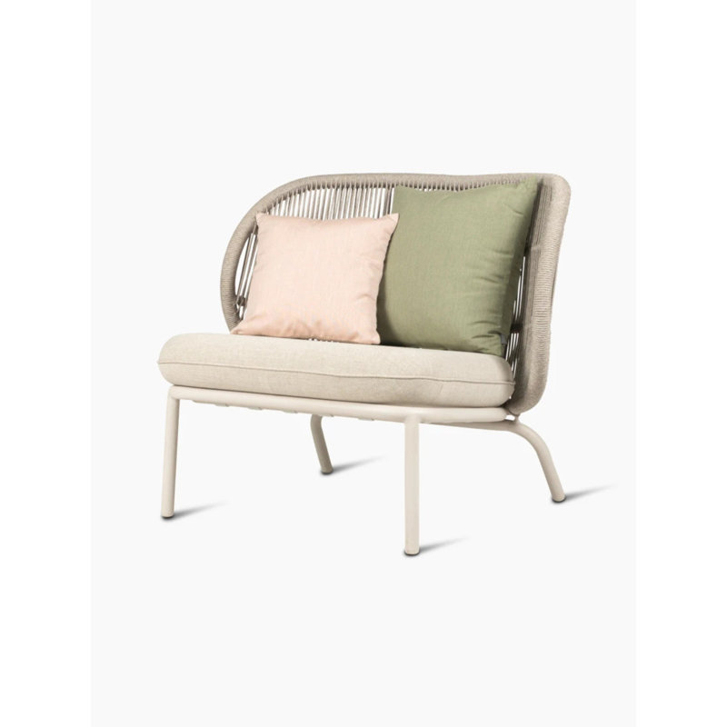 Kodo Outdoor Lounge Chair, Dune White