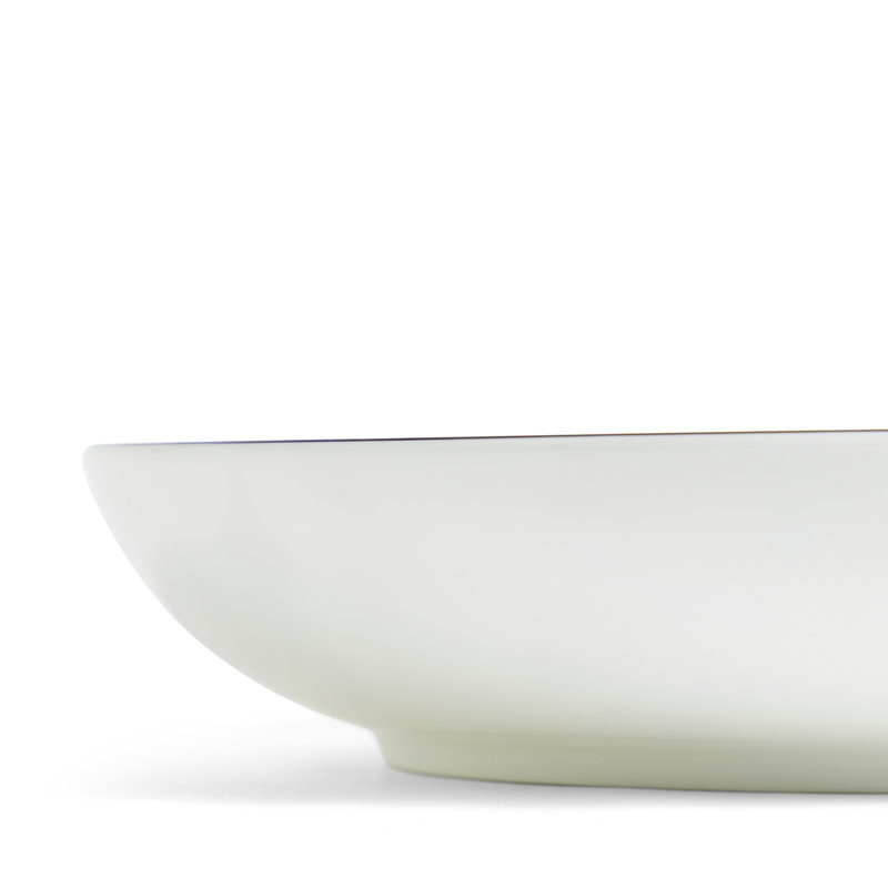 Inky Blue Ceramic Pasta Bowl, 9.4in