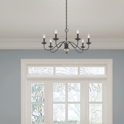 Lustre classique / traditionnel à 7 lumières de style bougie Seiling