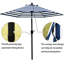 Parasol de marché inclinable 90 po Keiwarren-227791538