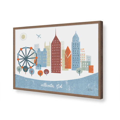 «Atlanta» par Michael Mullan, reproduction d'art