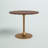 Elegant Gold 36" Round Dining Table with Space-Saving Pedestal Base-70905122