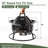 19" Propane Gas Fire Pit