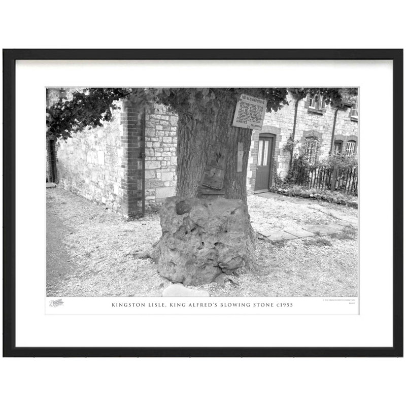 Kingston Lisle, King Alfred's by Francis Frith - Single Picture Frame Print, 60cm H x 80cm W x 2.3cm D