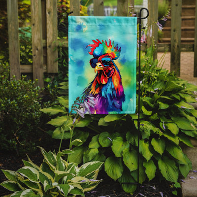 Drapeau de jardin hippie