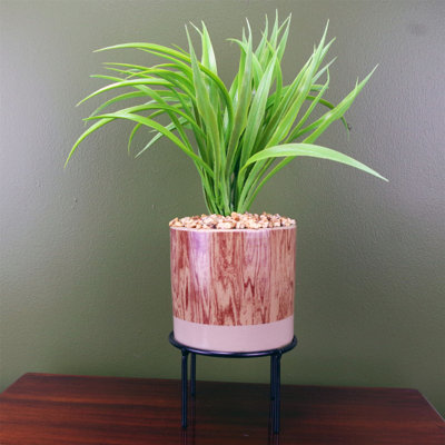35cm Faux Plant in Ceramic Pot