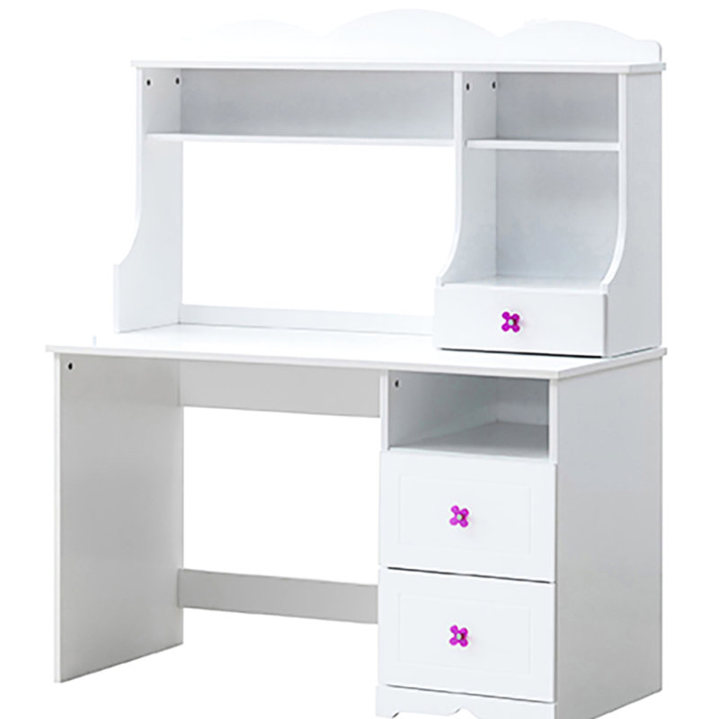 Bureau blanc avec bureau 2