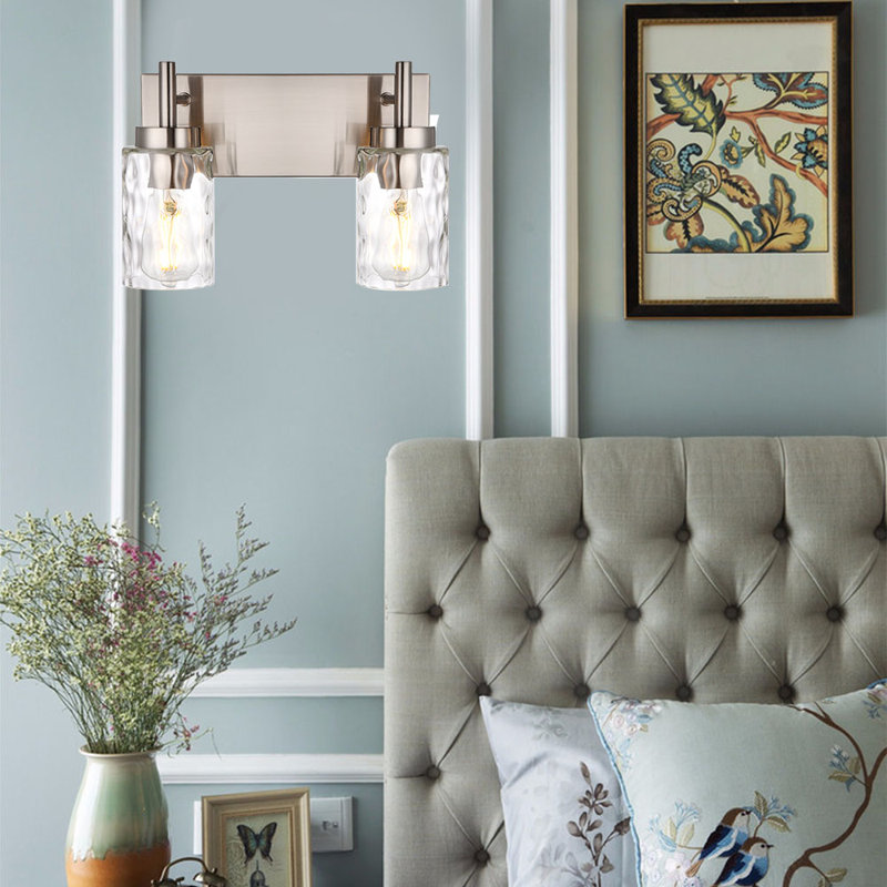 Loftus 2 - Light Dimmable Vanity Light, Brushed Nickel