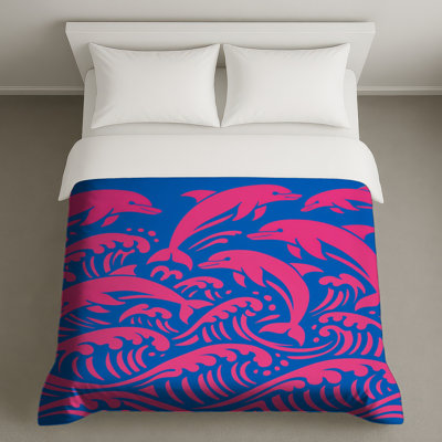  Housses de couette Dolphins Waves
