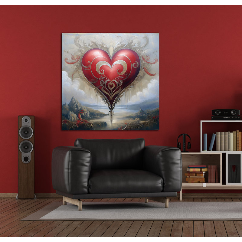 The Heartland III, 36" H x 36" W