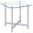 Contemporary 2-Piece Glass Coffee Table Set