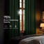 Rideaux obscurcissants en lin synthétique pour chambre et salon Bellino (1 panneau)-1007233946-1007233942