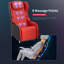 Fauteuil de massage inclinable électrique en similicuir-1807966305