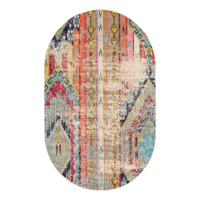 Newburyport Washable Geometric Indoor Rug