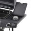 Barbecue 6 brûleurs avec 59 000 grilles émaillées et zone de réchaud pour les brûleurs de barbecue au gaz propane, tables d'appoint pour le patio