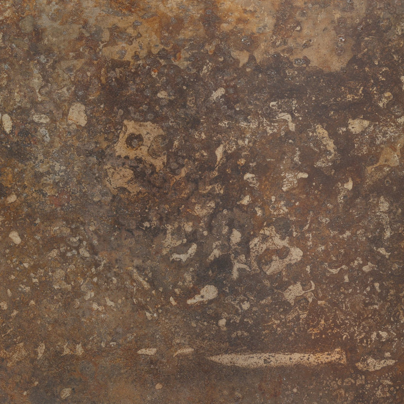 Kipp Coffee Table-Rust Aluminum
