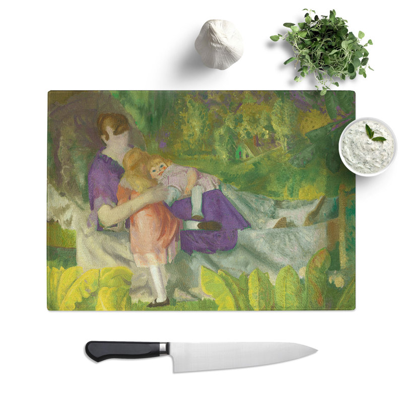 My Family by George Bellows Chopping Board, 0.4cm H x 28.5cm W x 39cm L