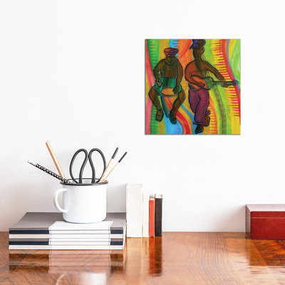 The Musicians 1 Piece Wrapped Canvas Painting