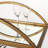 Cara Gold Bar Cart