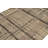 Distressed Abstract Rug In Beige, Brown, Black Striations By Rug & Kilim-122295778