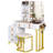 Makeup Vanity with 3 Lighting Colors-1942708560