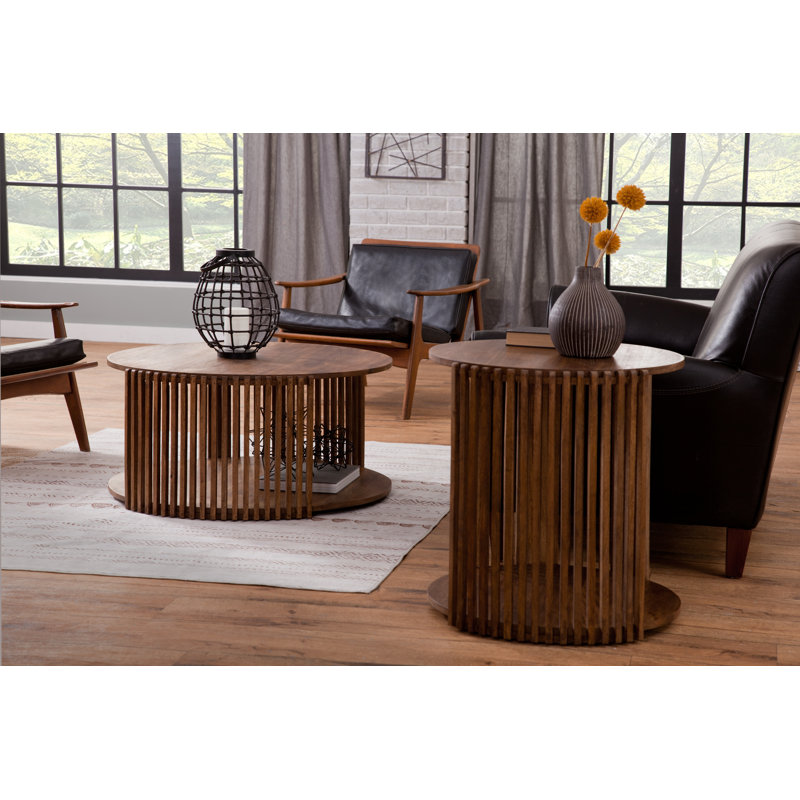 Table basse Estie, Mangue cassonade