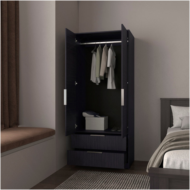 Armoire Trappe, chambre, noir