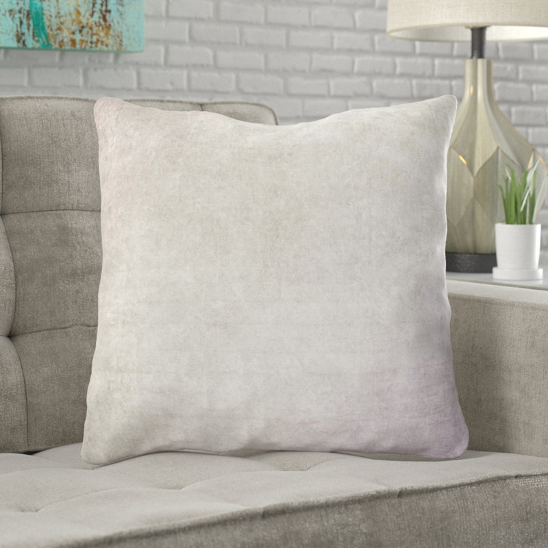 Coussin décoratif texture Fairfax, Microsuède, Intérieur