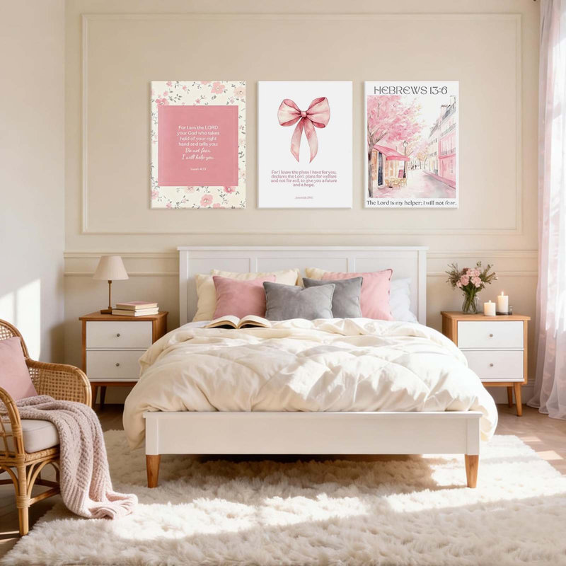 3 Piece Wrapped Canvas Wall Art