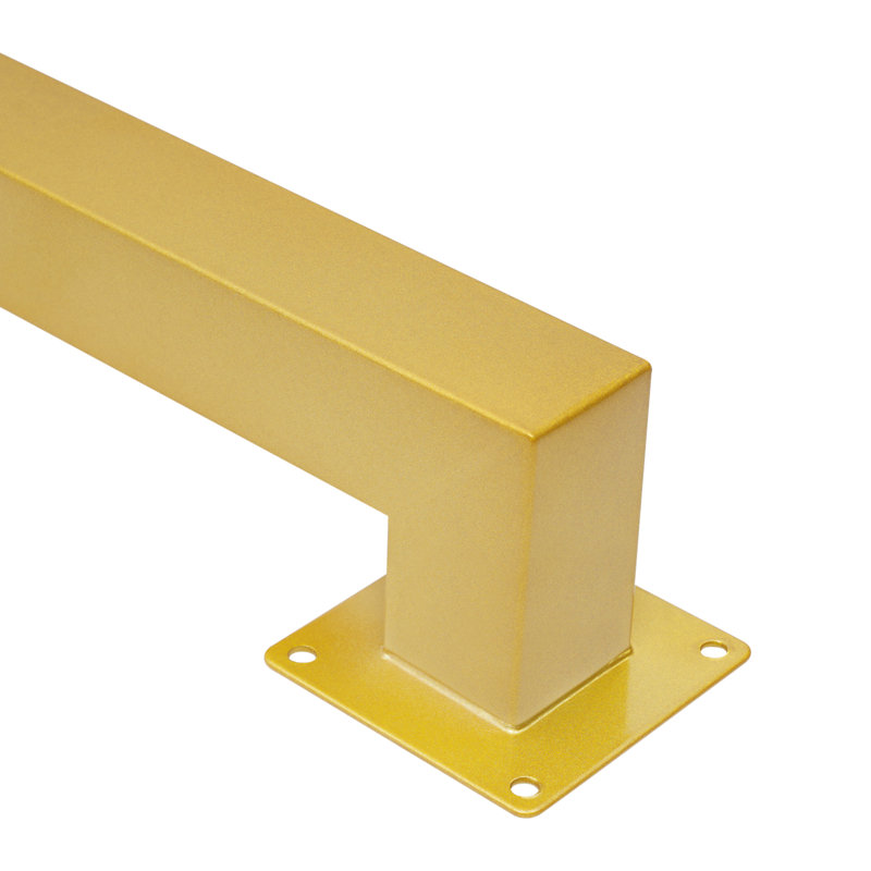 Poteaux d'escalier carrés (3,15 * 3,15 * 33,46 po), Doré