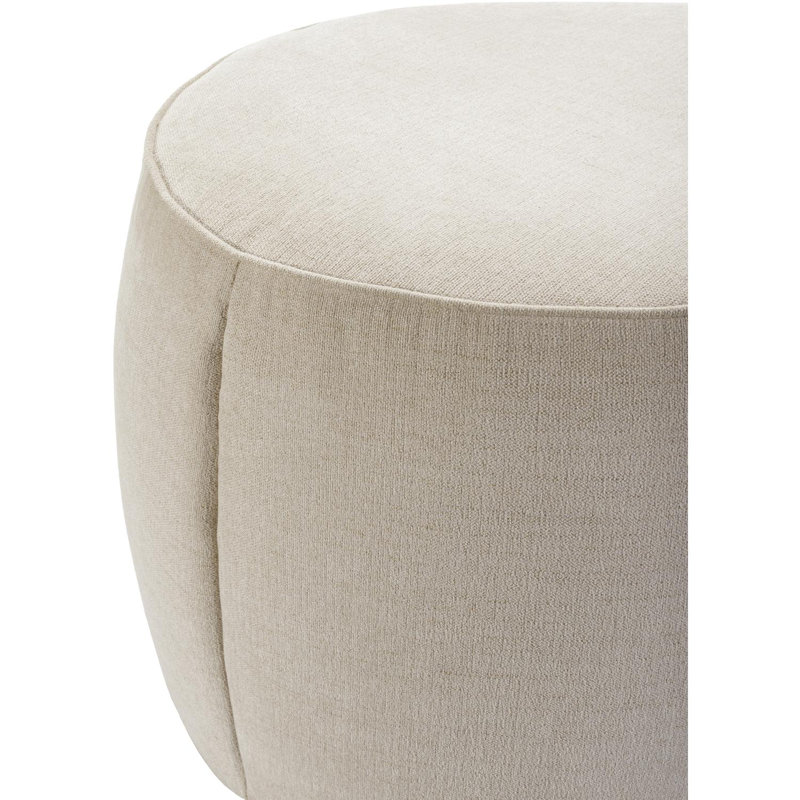 Repose-pieds Alexandria, Polyester beige