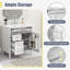 Meuble-lavabo sur pied l 30 po avec lavabo en céramique et tablette réglable-1837151657-1837151659