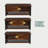Trapeze Coffee Table, Iron Legs – Walnut-1452803419