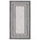 Tapis gris clair / noir Hance