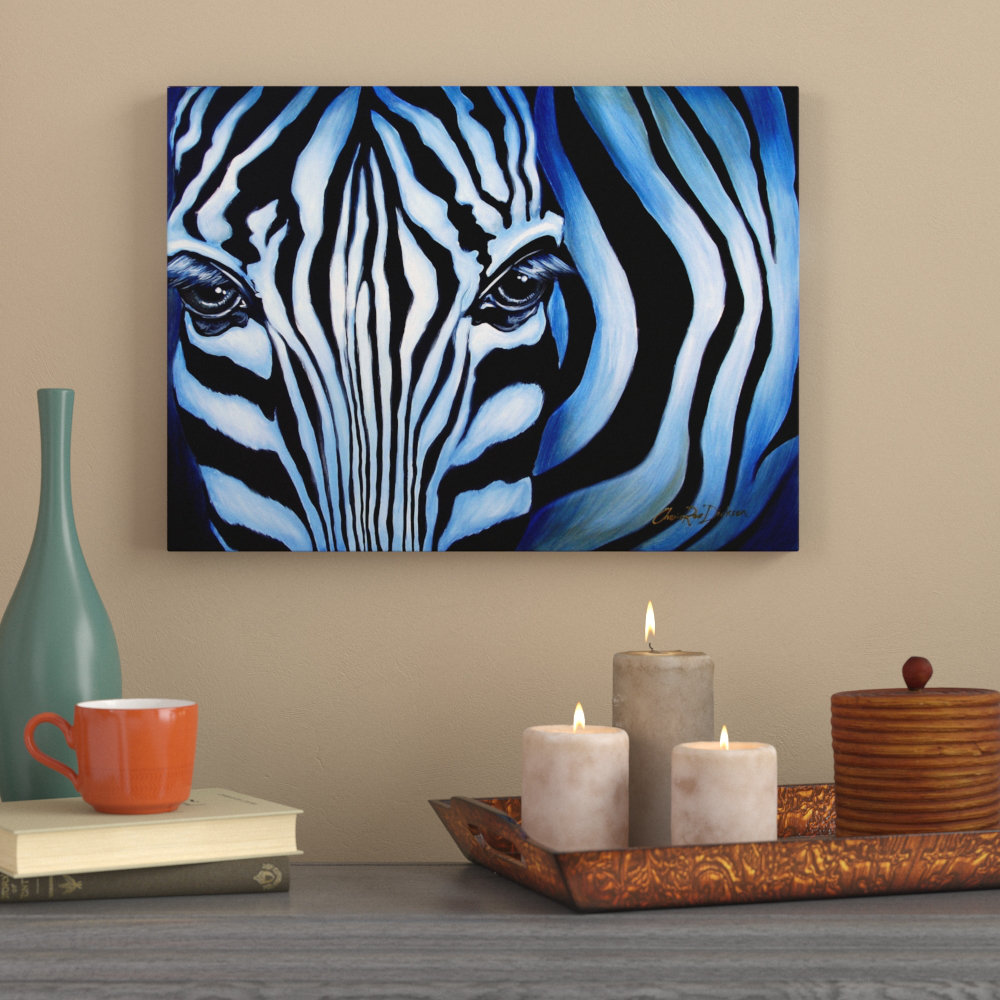 " Blue Zebra " by Cherie Roe Dirksen World Menagerie