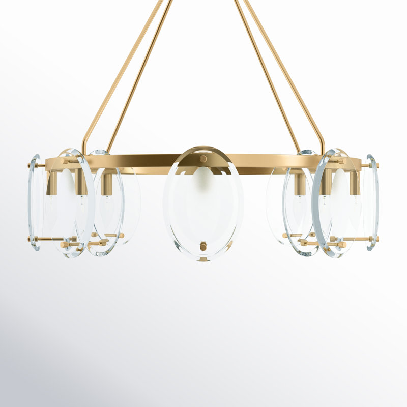 Iron 8-Light Chandelier