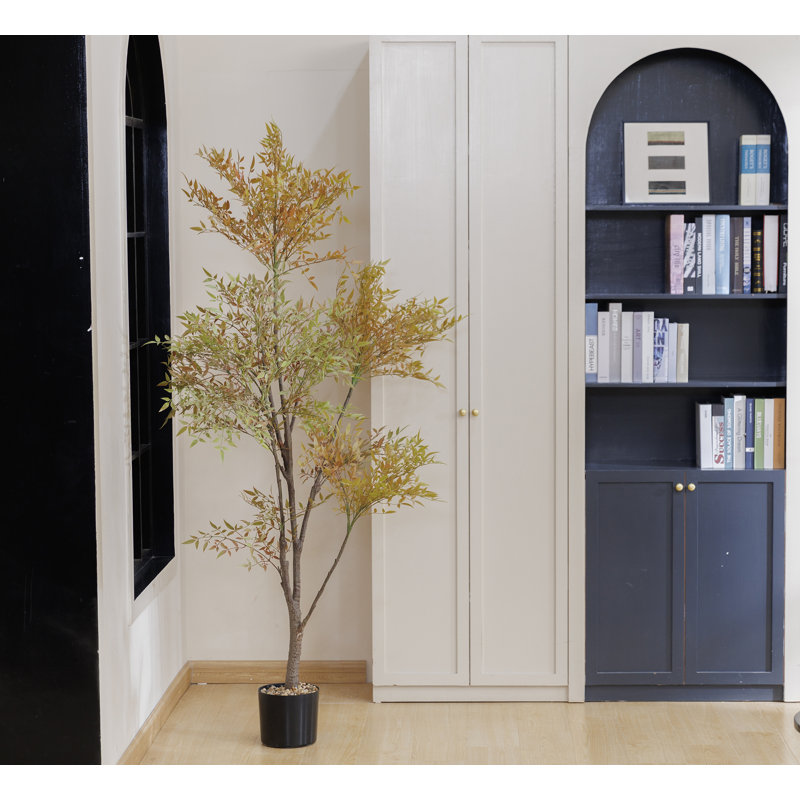 Bambou artificiel 75 po en pot