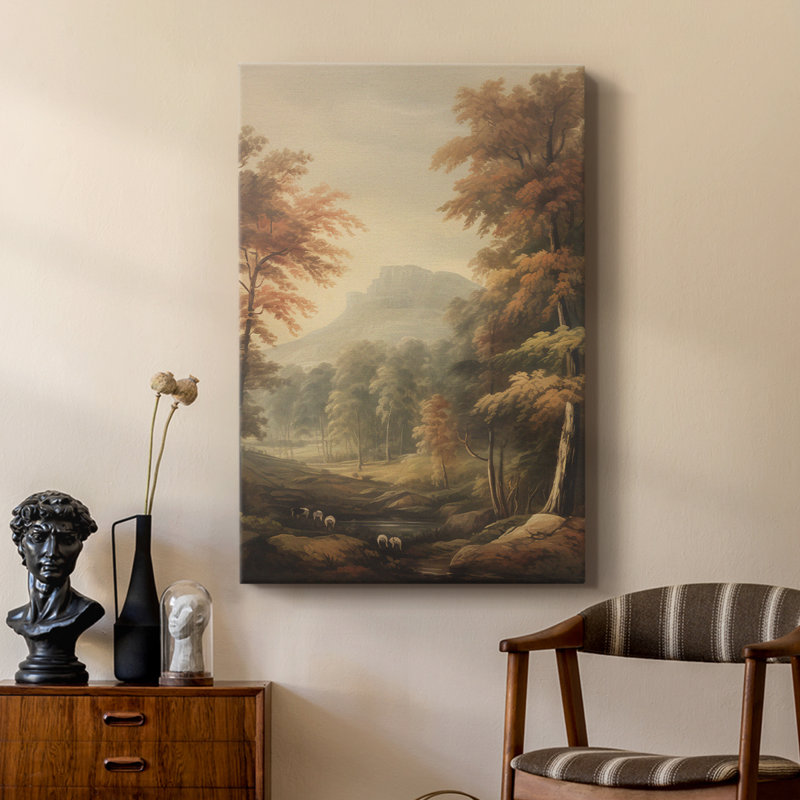 Paysage rétro XXV - galerie Cavas sur mesure