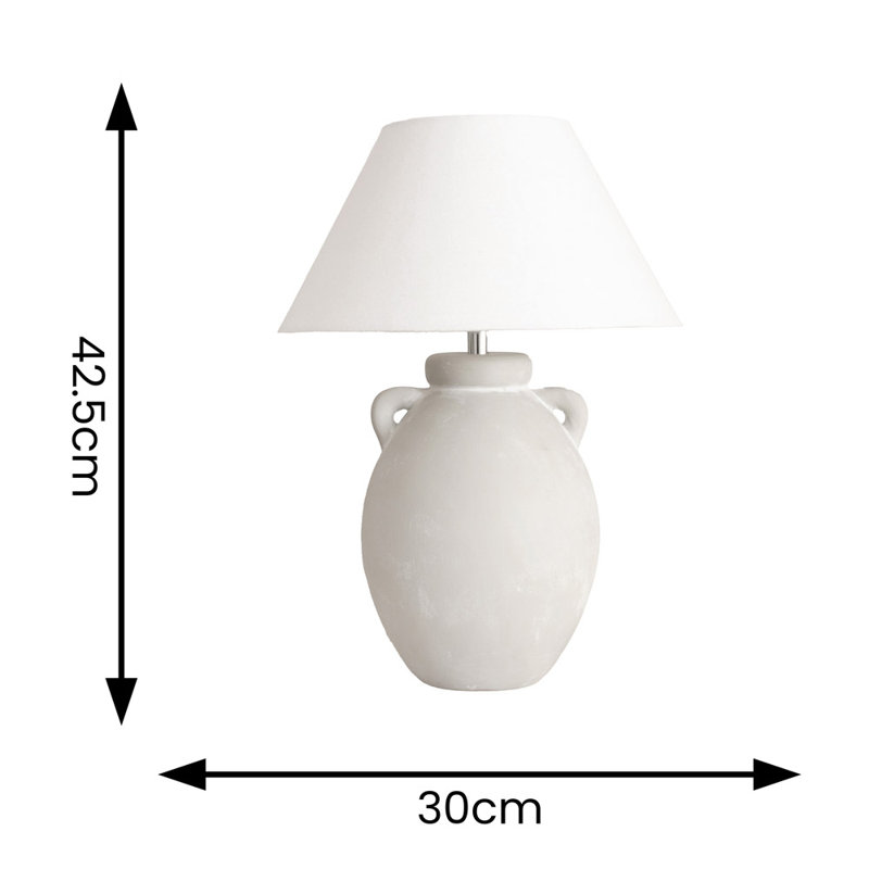Daphne Ceramic Table Lamp, No