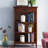 Beachley Solid Wood Slatted Bookcase in Mission Oak
