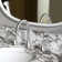 8 in. 2-Handle Widespread Bathroom Sink Faucet 360° Swivel Vanity Sink with Pop Up Drain and Supply Hoses