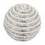 Ensemble de 12 décorations en forme de boule de Noël suspendue en plastique D3.9 "