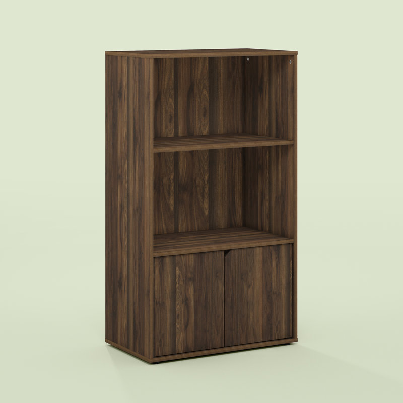 Cleti Wood Kitchen Island, Walnut