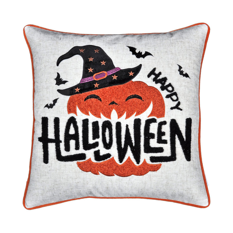 Halloween Themed Throw Pillow