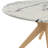 Gamino Round Solid Wood Base Dining Table-963890853