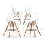 Tabouret de comptoir Johanan, noir-71243284